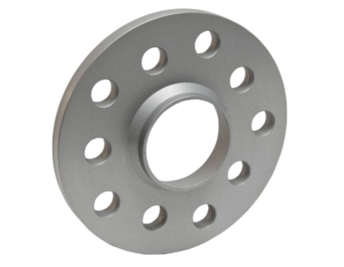 SCC Distanzscheiben 10mm, 5/112 & 5x100, 57.1mm, 12118, System 2, Silber oder Schwarz eloxiert