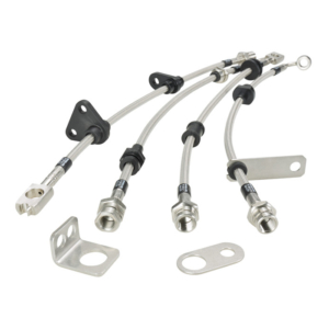 SPIEGLER Stahlflex-Bremsleitung passend für Audi A8, 4.0 TFSI, 4H D4 (435PS)
