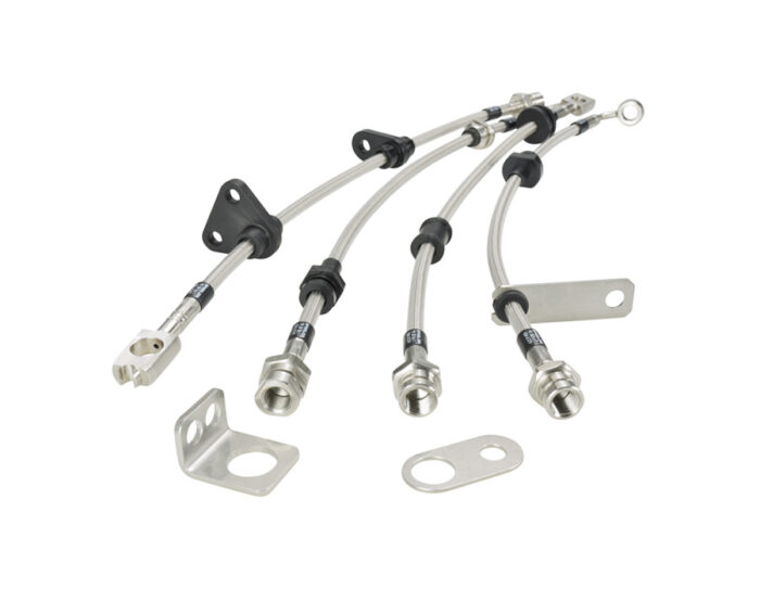 SPIEGLER Stahlflex-Bremsleitung passend für Audi A8, 3.0 TDI, 4H D4 (250PS)