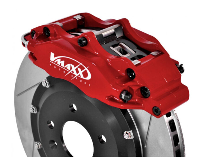 V-Maxx Big Brake Kit 355mm passend für Audi A3 8P, Cabrio, Sportback, VA mit - 55mm Klemmung